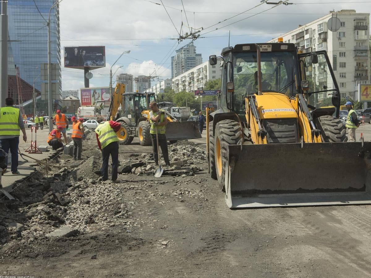 Реконструкция улицы Ленина