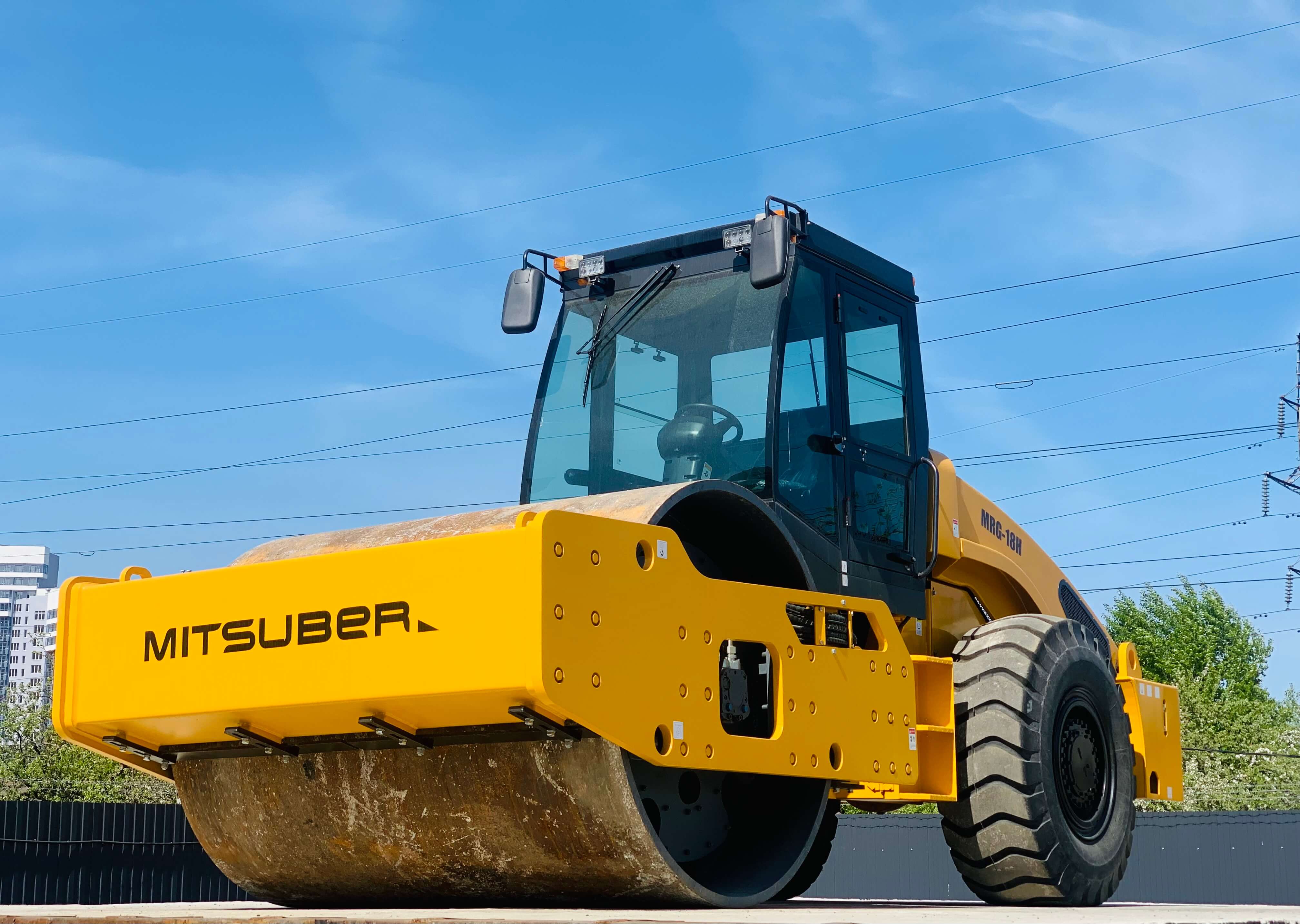 Каток грунтовый MITSUBER